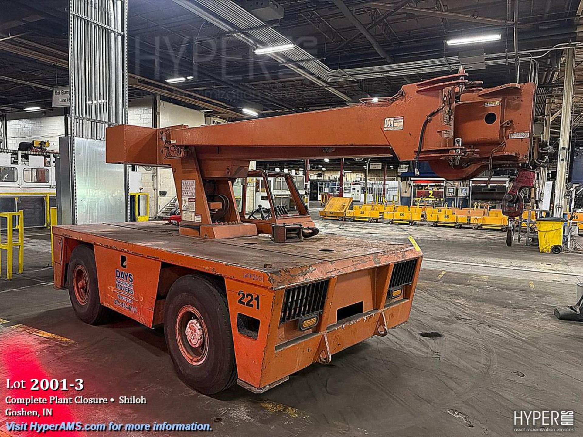 Broderson IC-80-2F Carry Deck Crane - 16,000 lb. Capacity, 30 ft Boom - Image 3 of 12