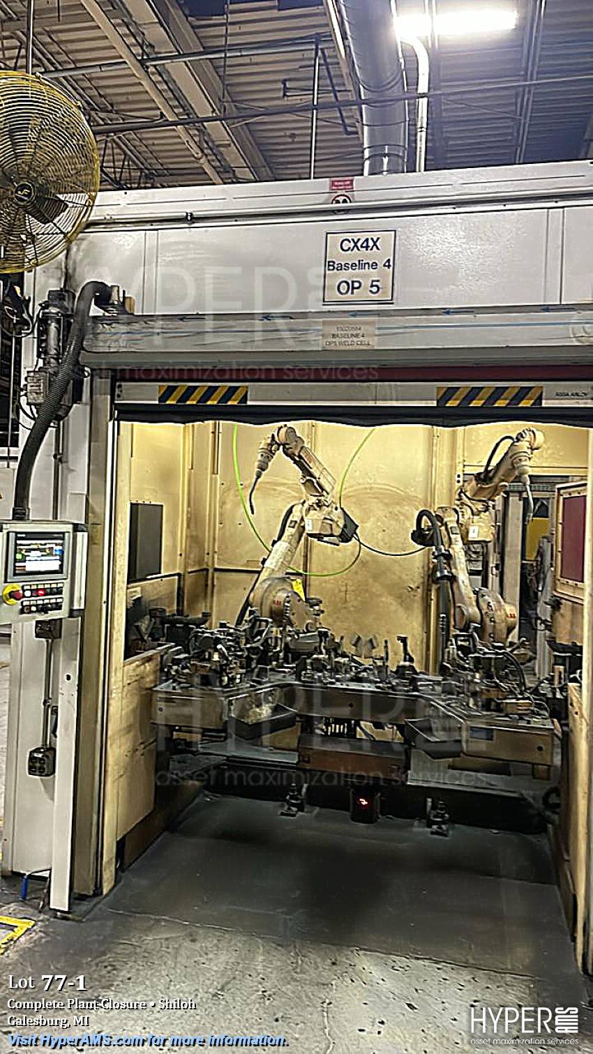 Complete weld cell