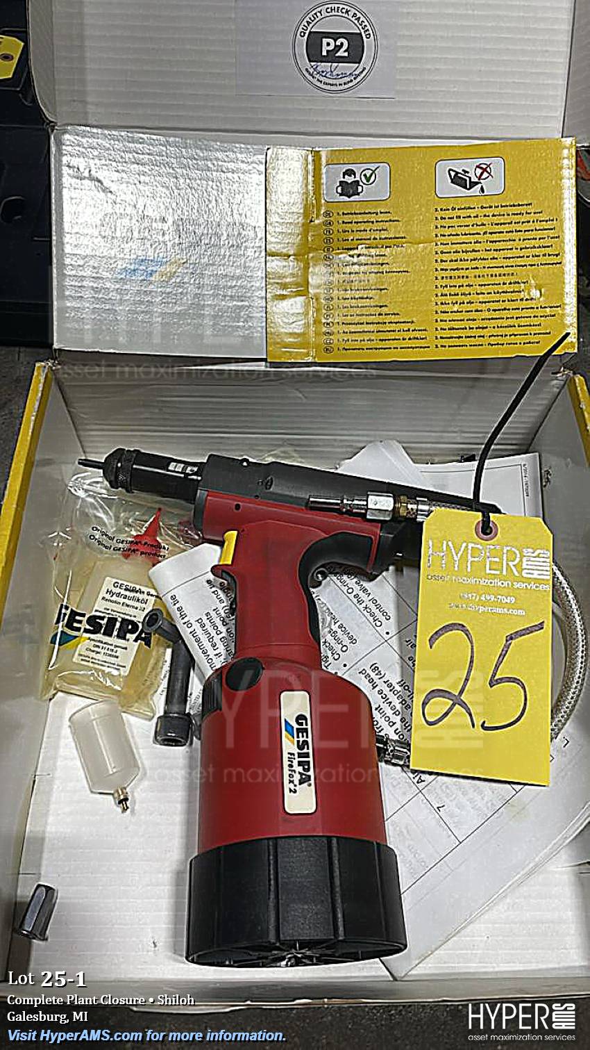 Gesipa rivet tool
