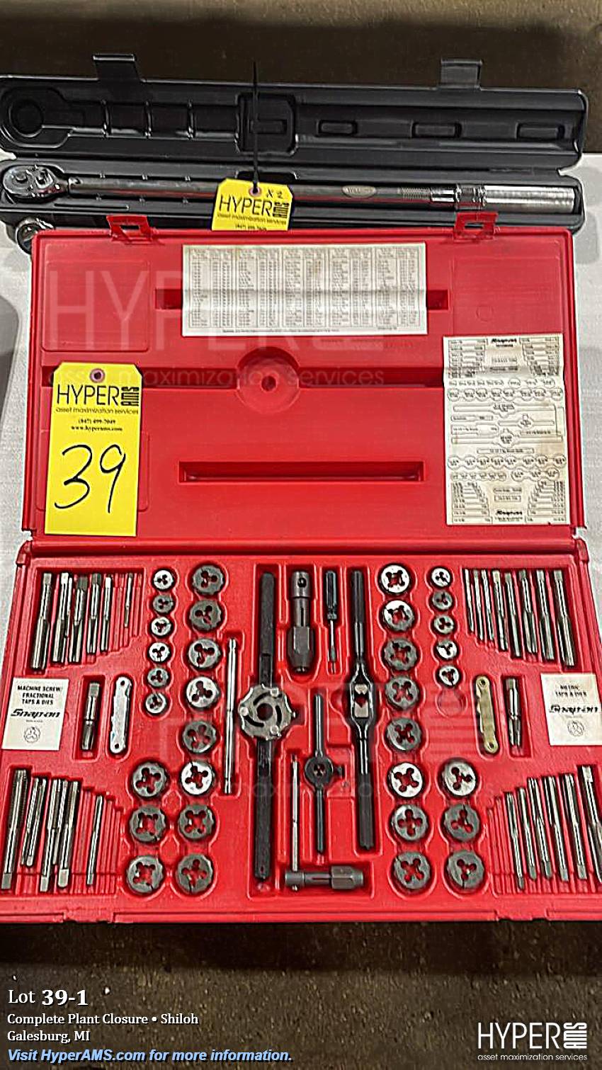 Tap and die set