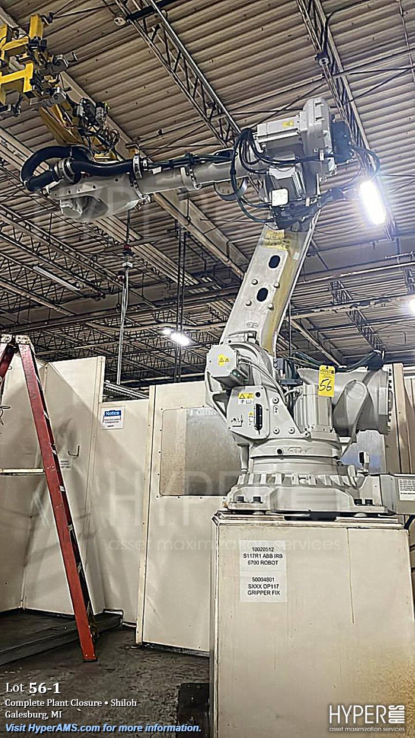 ABB IRB 6700 robotic welder