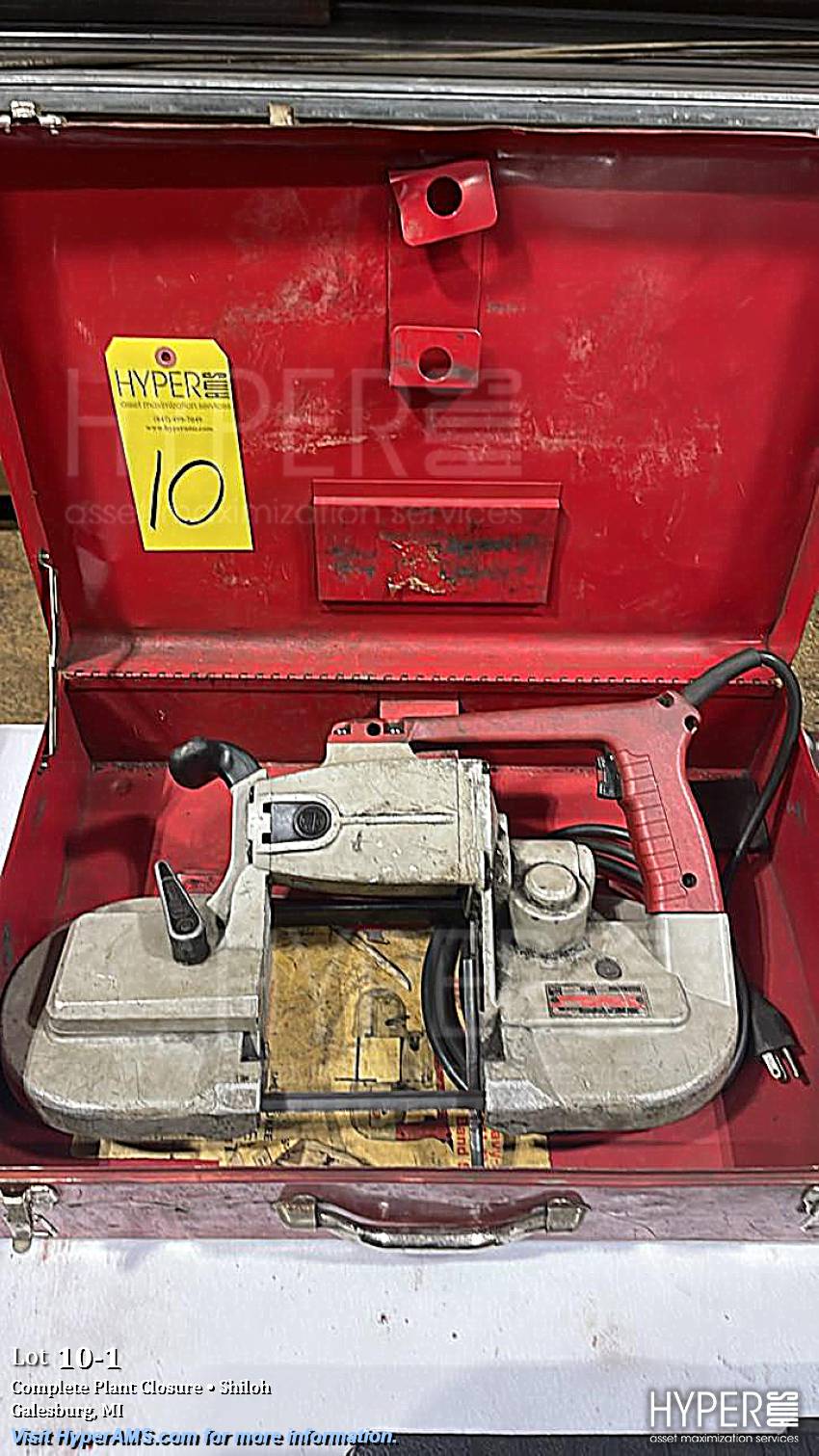Milwaukee bandsaw