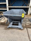 McCullough Industries 10055-GRY Self-Dumping Hopper, 1 Cubic Yard Capacity, 4,000 lb Load Rating