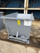 McCullough Industries 10055-GRY Self-Dumping Hopper, 1 Cu. Yd., 4,000 lb Capacity