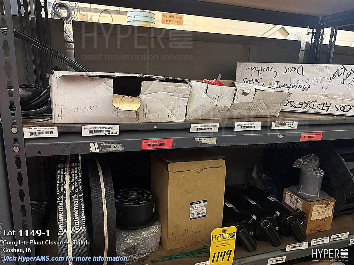 Industrial Automation and Machine Components Lot including: EUCHNER MGB-L1B-PNA-L-156196 Safety Swit