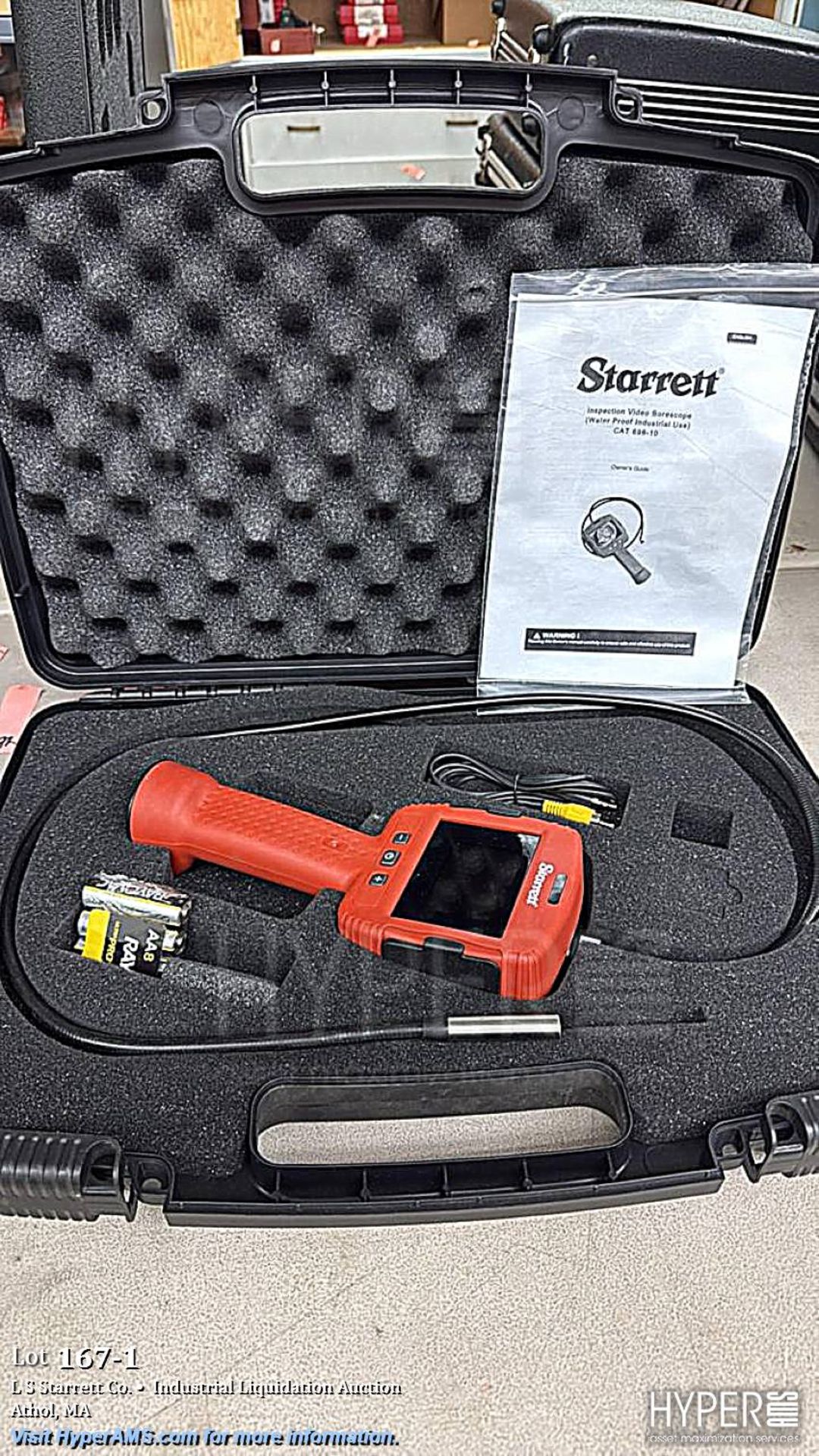 Starett Inspection Starrett inspection video borescope.