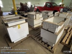(6) Plating Tanks - Assorted Sizes