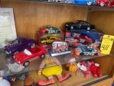 Collectible Model Cars and Memorabilia Lot: Muscle Machines '41 Willys Coupe, Jeff Gordon #24 NASCAR