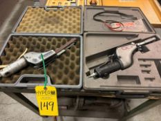 Dynabrade Dynafile 11000 & 01067 Pneumatic Belt Sanders