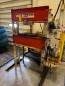 Power Team 55-Ton Hydraulic H-Frame Shop Press