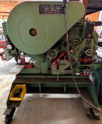 MUHR AND BENDER / MUBEA KBLUNIVERSAL IRONWORKER, 55-TON CAP., ½ SIZE, S/N 133/15375/17 W/