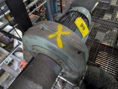 10 HP AIR RING BLOWER WITH POLYCOOL MODULE (LOCATED IN MONTREAL, QUEBEC) (RIGGING FEE $125)