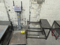 KILOTECH WEIGH SCALE MODEL SP903, SERIAL NUMBER 16109, WITH A MAXIMUM CAPACITY OF 1102 LB OR 500