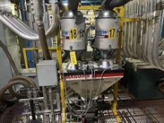 MAGUIRE BLENDER, (4) HOPPERS, MPI CONTROLLER (TOR-044) (SUBJECT TO BULK BID LOT 223) (LOCATED IN