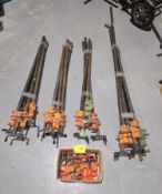 LARGE QTY. OF ASST. BAR CLAMPS