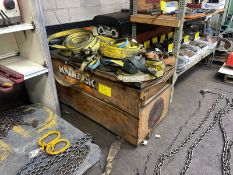 KNAACK JOB BOX W/ CONTENTS (NO STRAPS)