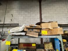 LOT OF TARPS, SANDING WHEELS, GASKETS