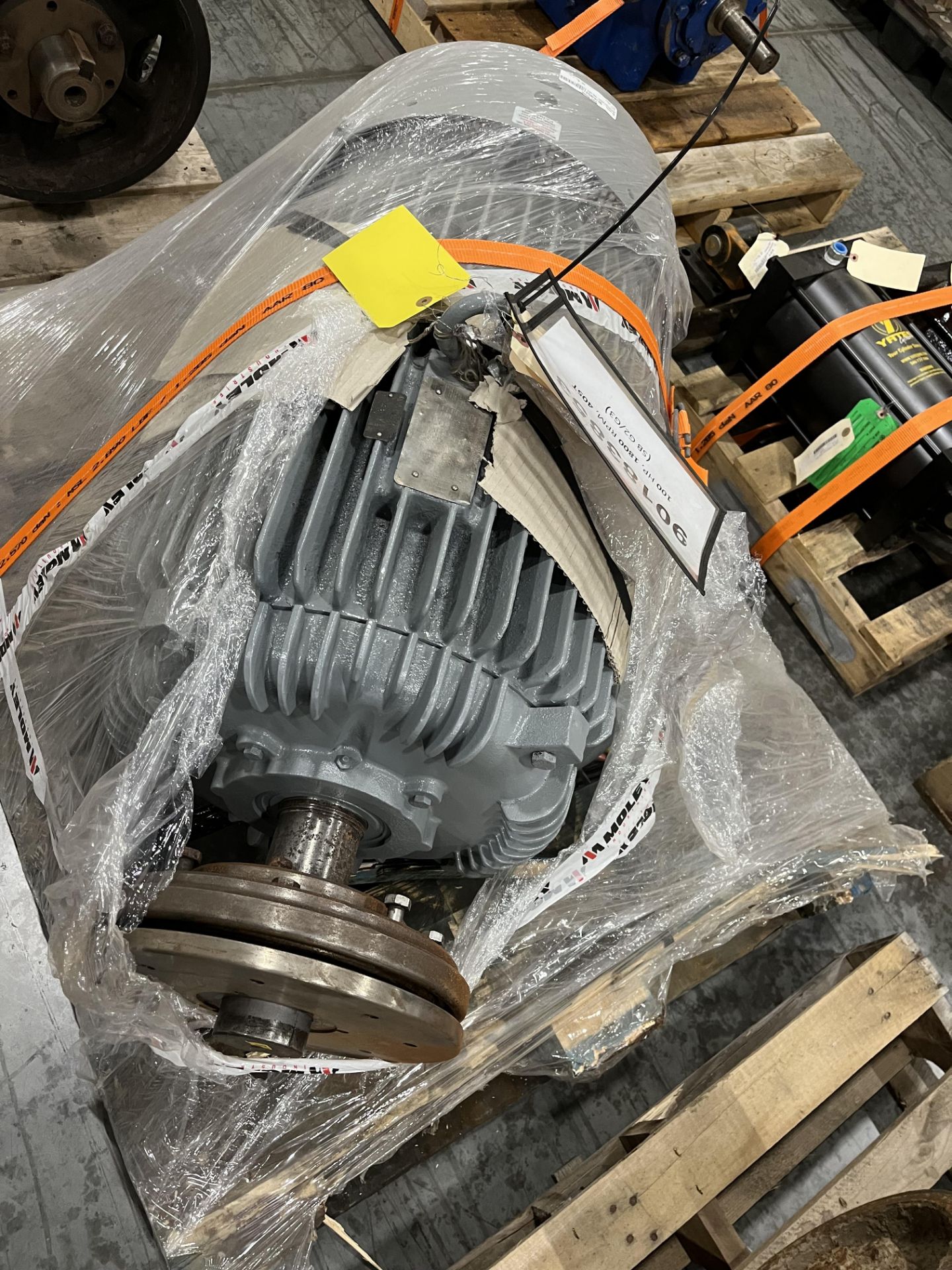 TOSHIBA PREMIUM EFFICIENCY AC MOTOR, 100HP, 1,800 RPM, 405T FRAME ...