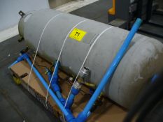 Compressed air tank 200PSI and some 1.5" piping and valves