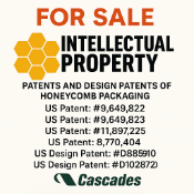 INTELLECTUAL PROPERTY (PATENTS AND DESIGN PATENTS) OF HONEYCOMB PACKAGING LISTED BELOW. - US