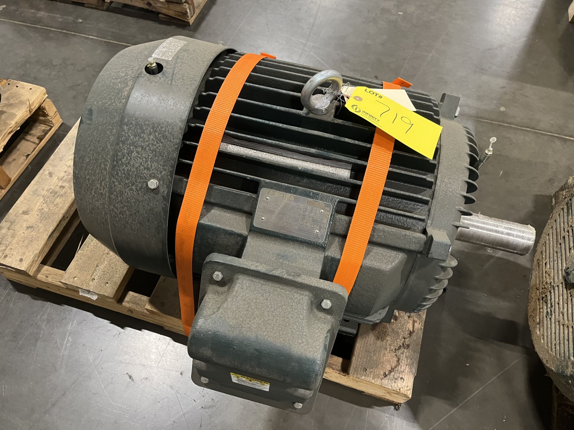TOSHIBA 0406SDSR41A-P 40HP, 30Kw, 120 RPM, FRAME: 364T (DIRECT DRIVE ...
