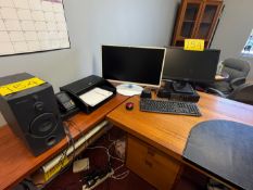 DELL OPTIPLEX 790 COMPUTER, MONITORS, HARMON/KDARON SPEAKER, ETC.