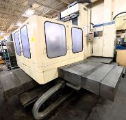 TOSHIBA SHIBAURA BTD-11ER16 CNC HORIZONTAL BORING MILL, TOSNUC-732 CNC CONTROL, 63" X 55" TABLE, (