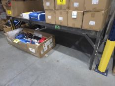 STEEL FRAME SHOP TABLE 103 IN. X 56 IN.