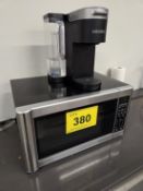 HAMILTON BEACH 1500W MICROWAVE, KEURIG COFFEE MACHINE