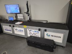 2022 LASER SCANNER SYSTEM - HEXAGON ABSOLUTE COMPACT COMPLETE WITH TABLE CPU AND MONITOR, ABSOLUTE