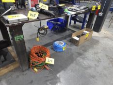 STEEL SHOP TABLE 8 FT X 4 FT X 3/4 IN.