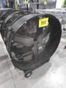 BE 36 IN. DRUM FAN MOD FE-0993fOL(E), 120V/1PH