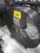 BE 36 IN. DRUM FAN MOD FE-0993fOL(E), 120V/1PH