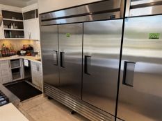 TRUE REFRIGERATOR INDUSTRIAL REFRIGERATOR MOD T-72-HC 78 1/2 IN. X 29 1/2 IN. X 84 IN.