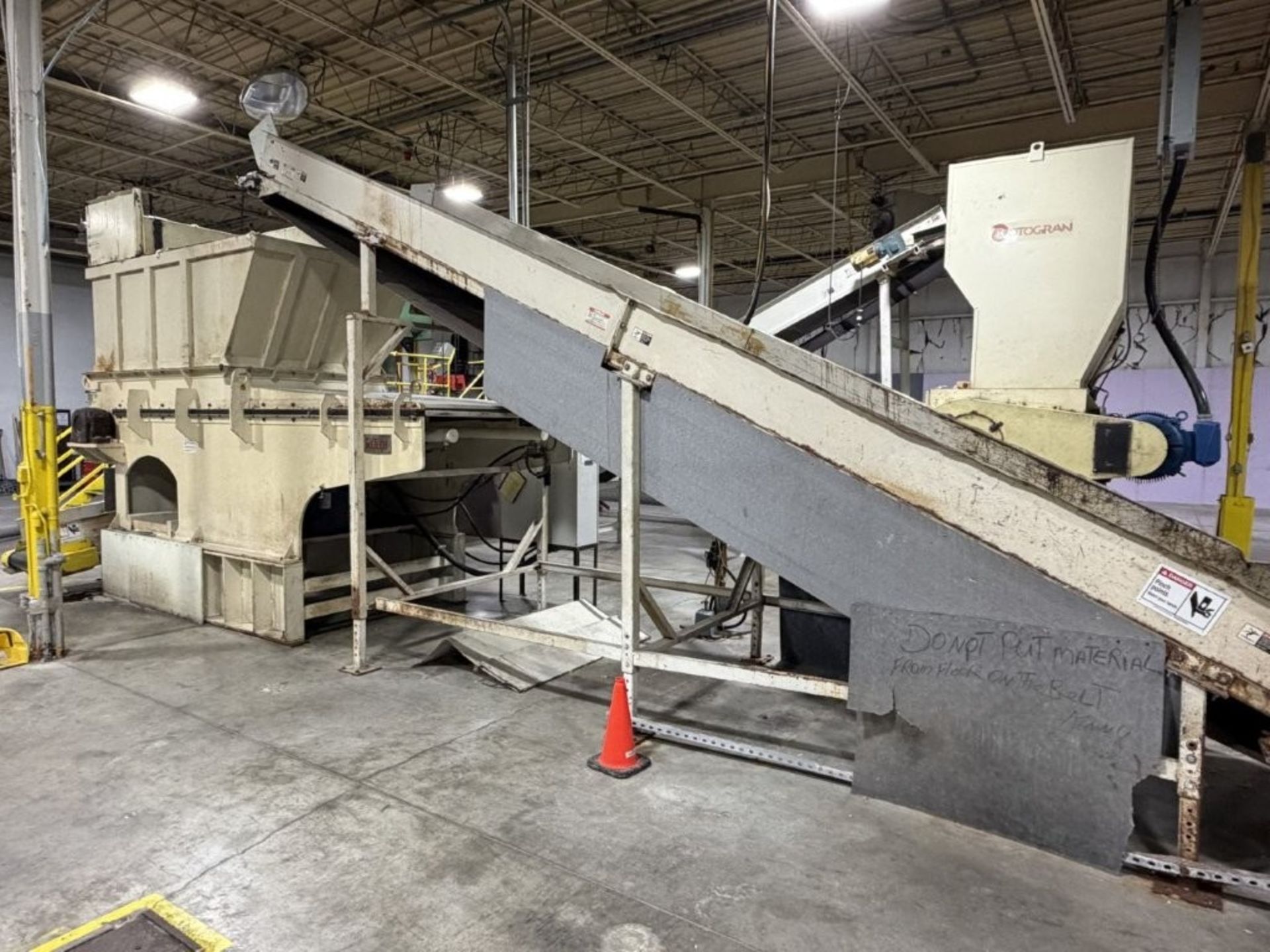 LDPE / PLASTIC SIZE REDUCTION AND PELLETIZING COMPLETE LINE - Image 12 of 39