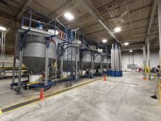 BROCK/FLYING DUTCHMAN 8 UNIT INDOOR BULK MATERIAL STORAGE AND HANDLING SYSTEM