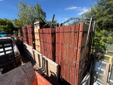 LARGE QTY. OF STEEL-PLY CONCRETE MODULAR FORMWORK PANELS, 5'4" X 2', 9'4" X 2', 8' X 2', ETC. WITH