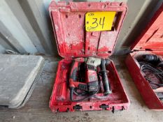 MILWAUKEE 5/8" ROTARY HAMMER AND CASE