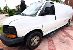 2014 CHEVROLET EXPRESS CARGO VAN, VIN# 1GCWGGCA0E1149657