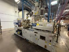 150 TON TOYO PLASTAR MODEL M-150G2 HORIZONTAL PLASTIC INJECTION MOLDING MACHINE WITH APPROX. 7OZ