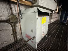 HAMMOND 7.5KVA TRANSFORMER, 575V TO 460Y/266V