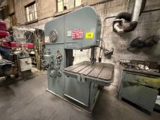 DOALL DBW-5 VERTICAL BANDSAW, S/N 567000, BLADE WELDER, 32" X 41" TABLE, 26" THROAT