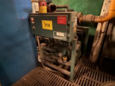 BERG BWC 2-70X WATER COOLED GAS CHILLER, S/N W3472-0891-GSM002A