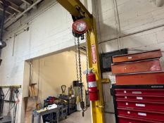 CM 1-TON CAP. HOIST AND TROLLY