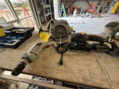DIESEL 10A DSL1200CS CIRCULAR SAW 7-1/2", DIESEL DSL710 DRILL, MASTERCRAFT SANDER