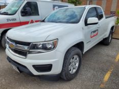2019 CHEVROLET COLORADO 4WD WORK PICKUP TRUCK, VIN: 1GCHTBEA4K1143196, 164,742KMS, 3.7L 6-