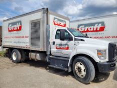 2021 FORD F-650 SUPER DUTY BOX TRUCK, VIN: 1FDPF6DCXMDF06692, MILEAGE N/A, 6.7L POWER STROKE TURBO