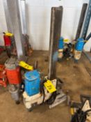 SHIBUYA TS-403 CORE DRILL C/W STAND, S/N 7051199