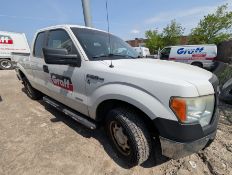 2013 FORD F150 XL PICKUP TRUCK, VIN: 1FTFX1ET8DFA20837, MILEAGE N/A, ECOBOOST, 6-CYLINDER, GAS, 4WD,