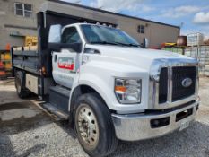 2019 FORD F-650 SUPER DUTY DUMP TRUCK, VIN: 1FDPF6DC0KDF08190, 20,400KMS, 6.7L POWER STROKE TURBO